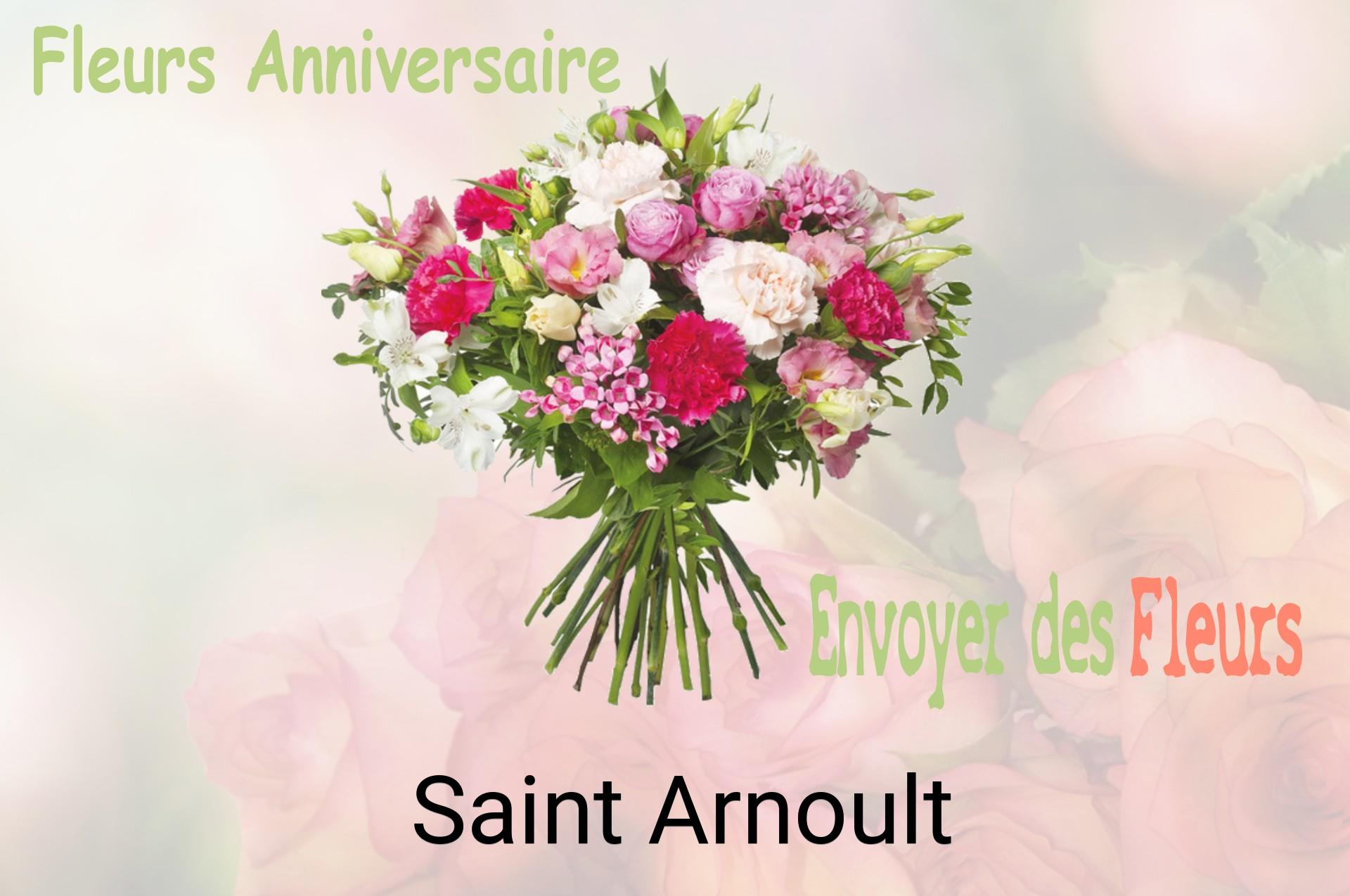 Bouquet de fleurs d’anniversaire livré à Saint-Arnoult