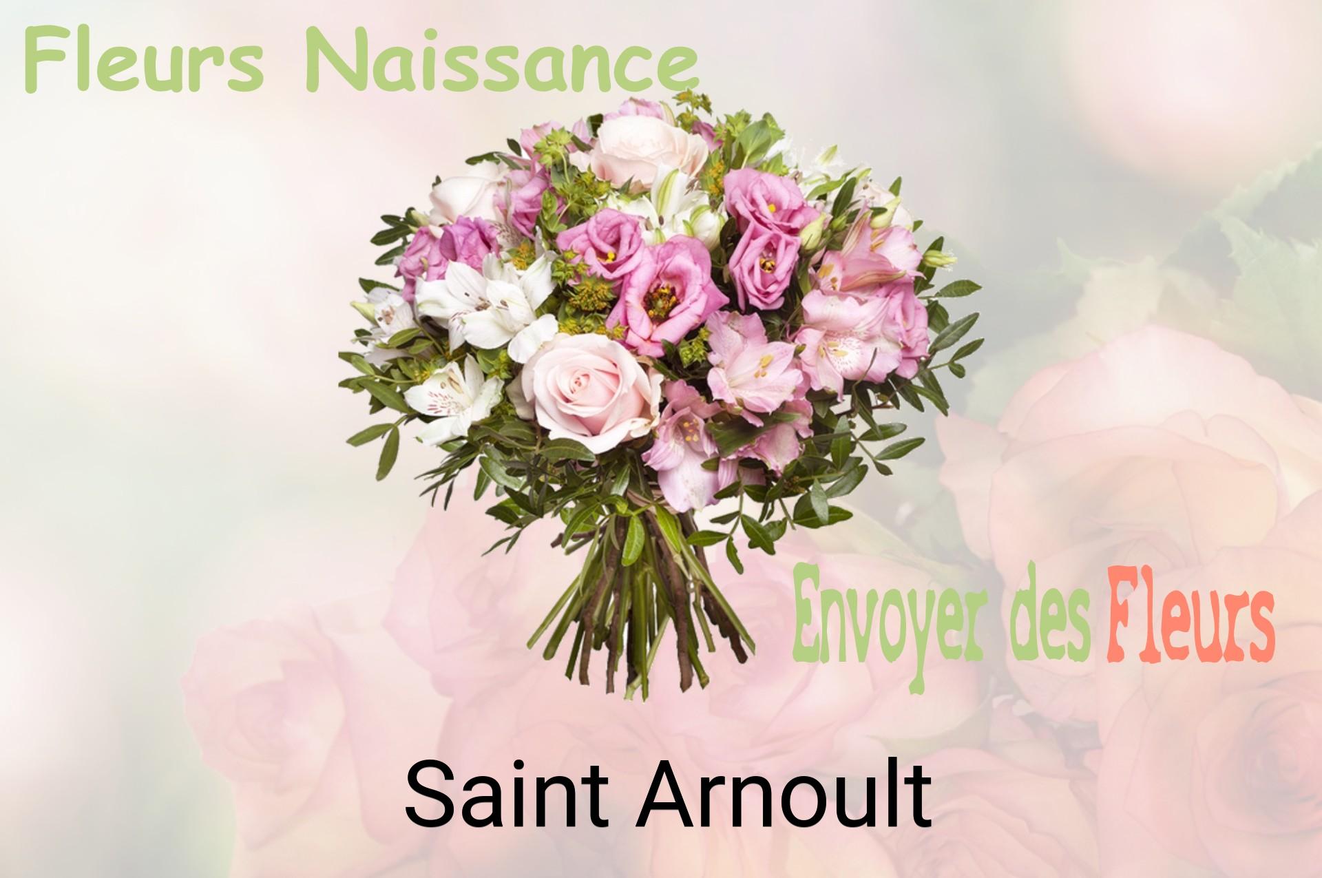 Bouquet de fleurs de naissance livré à Saint-Arnoult
